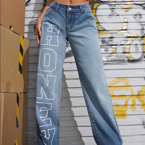 SHEIN | Jeans | Low Rise Baggy Jeans 